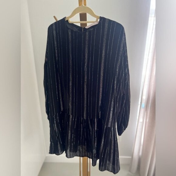 Zara Drop Waist Oversized Dress - Picture 11 of 12